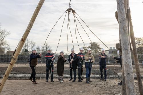 Eerste paal brandweerkazerne Zierikzee